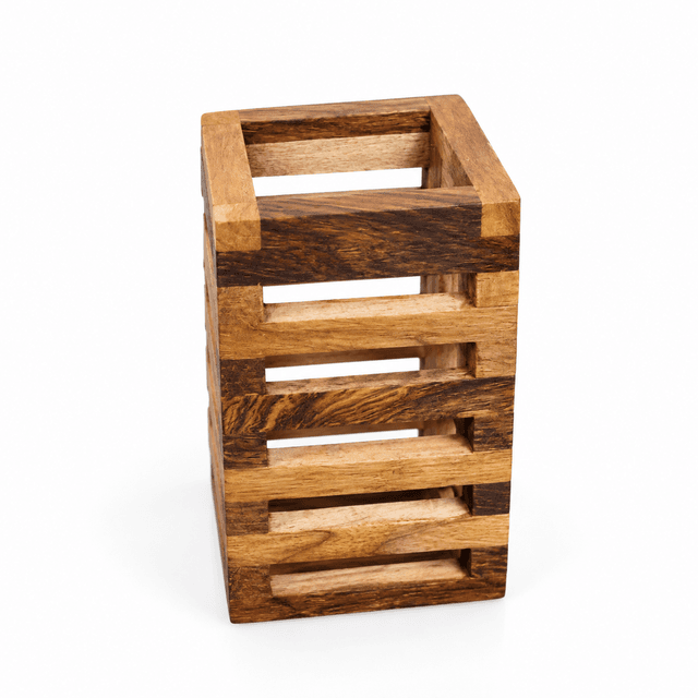 Wooden Pen Holder