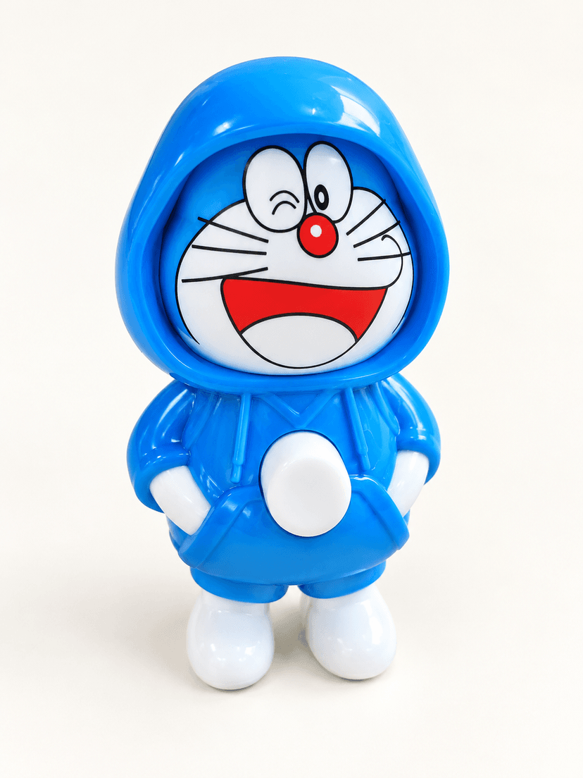 Cute Blue Cartoon Character Toy Figurine for Kids, Decorative Showpiece for Home, Study Table and Bedroom - Image 1